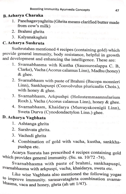 Boosting Immunity Ayurveda Concepts